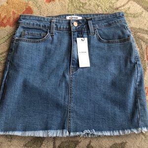 Denim skirt